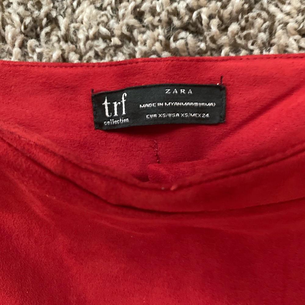 Red Short Skort from Zara - Picture 3 of 4